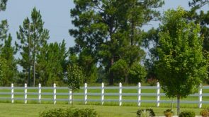 vinyl fence rail