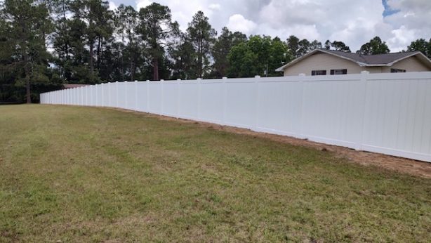 Vinyl Fence